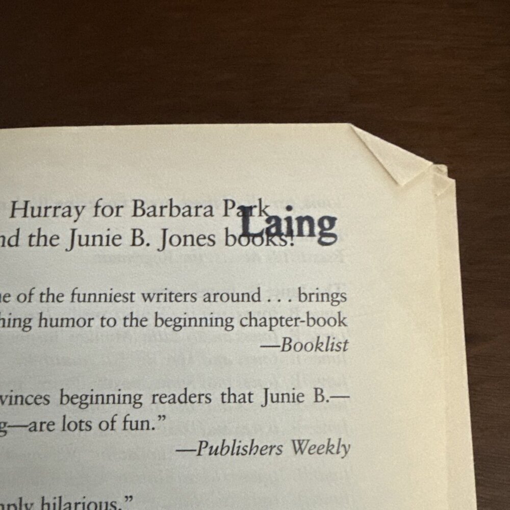 Junie B. Jones Is Captain Field Day book by Barbara Park, First edition. - Picture 2 of 3